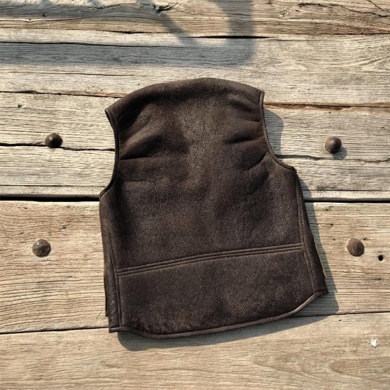 Leather vest waistcoat pattern pdf download SLG-116