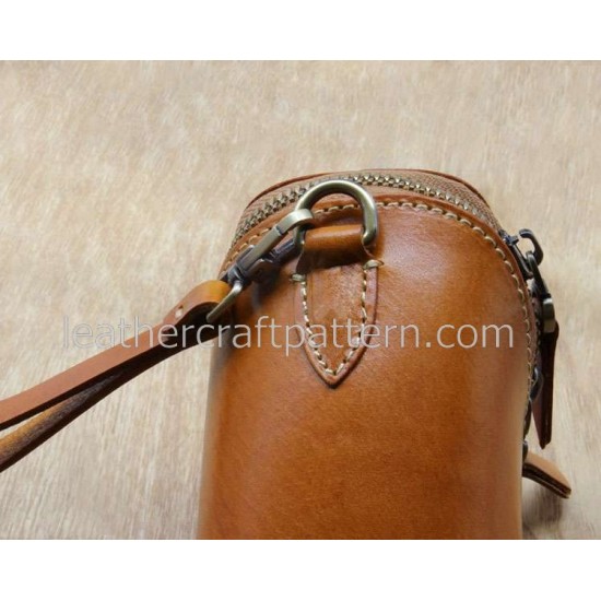 With instruction Leather wallet pattern coin purse pattern SLG-16 PDF instant download leathercraft pattern leather craft pattern leather pattern leather template