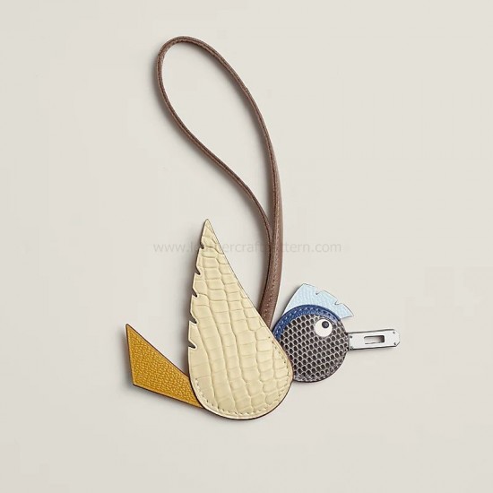 With 25 pictures instruction Hermes Birdy Charm pattern pdf download SLG-166