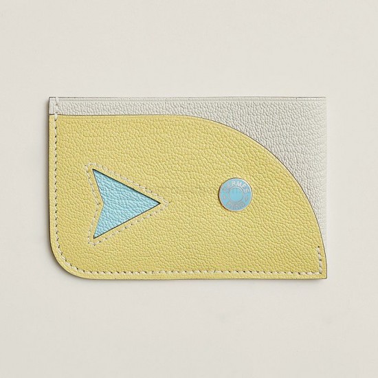With 32 detailed pictures instruction Hermes Poisson card holder pattern pdf download SLG-175 With 32 detailed pictures instruction Hermes Poisson card holder pattern pdf download SLG-175