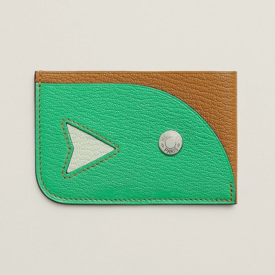 With 32 detailed pictures instruction Hermes Poisson card holder pattern pdf download SLG-175 With 32 detailed pictures instruction Hermes Poisson card holder pattern pdf download SLG-175