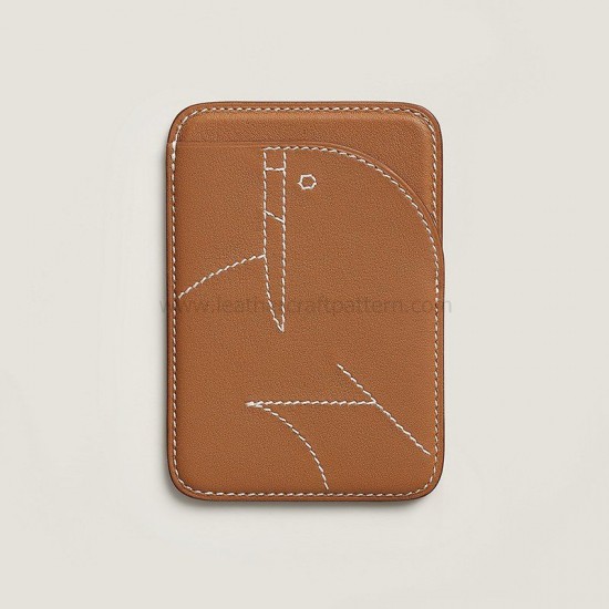 8 in 1 - With detailed pictures instruction Hermes MagSafe card holder pattern pdf download SLG-176 Vol.2 8 in 1 - With detailed pictures instruction Hermes MagSafe card holder pattern pdf download SLG-176 Vol.2