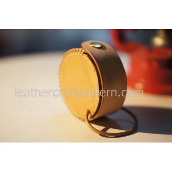 Bag sewing pattern earphone case pattern coin purse pattern leathercraft patterns SLG-18