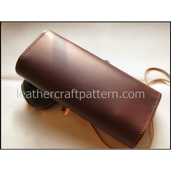 Leather patterns, smoking pipe, cigarette holder, tobacco pipe, SLG-20, PDF instant download, leather craft patterns, leather patterns, leather template
