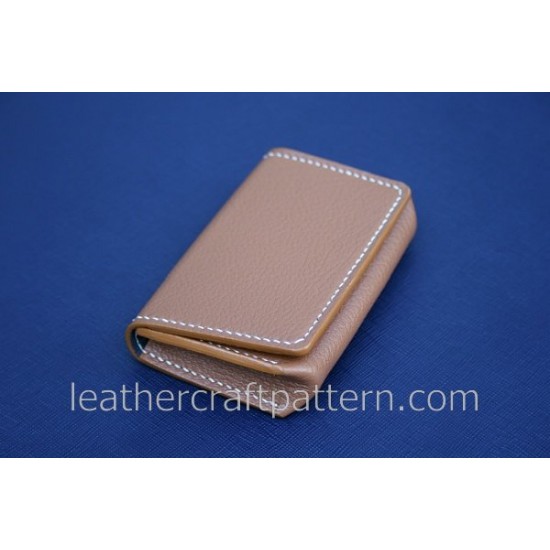 Leather pattern card holder pattern card protector SLG-21 PDF instant download leather craft patterns leather pattern leather template
