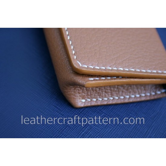 Leather pattern card holder pattern card protector SLG-21 PDF instant download leather craft patterns leather pattern leather template