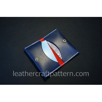 Leather goods pattern card holder pattern card protector SLG-22 PDF instant download leather craft patterns leather patterns leather template Leather goods pattern card holder pattern card protector SLG-22 PDF instant download leather craft patterns leather patterns leather template