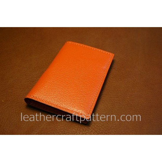 Leather pattern card holder pattern card protector pattern coin purse pattern SLG-24 PDF instant download leather craft patterns leather pattern leather template