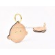 Leather key fob key pendant pattern SLG-33 PDF instant download, leathercraft patterns, leather patterns, leather template Leather key fob key pendant pattern SLG-33 PDF instant download, leathercraft patterns, leather patterns, leather template
