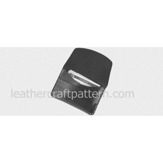 Leather patterns card holder pattern card protector SLG-46 PDF instant download leather craft patterns leather patterns leather template