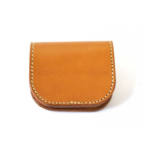 leather sewing patterns coin case pattern SLG-48 pdf download