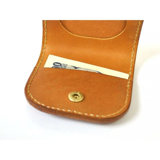 leather sewing patterns coin case pattern SLG-48 pdf download