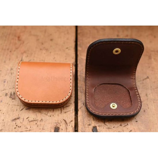 leather sewing patterns coin case pattern SLG-48 pdf download