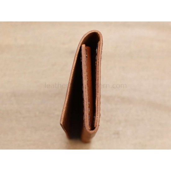 Leather patterns card slot pattern PDF instant download SLG-50 leather craft pattern