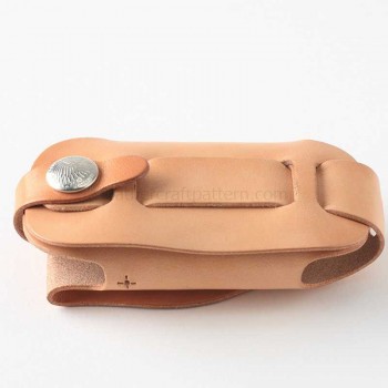 Leather patterns cigar case pattern PDF instant download SLG-51 leather craft pattern