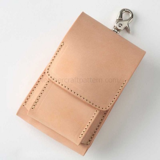 Leather patterns cigar case pattern, PDF instant download, SLG-52, leather craft pattern Leather patterns cigar case pattern, PDF instant download, SLG-52, leather craft pattern