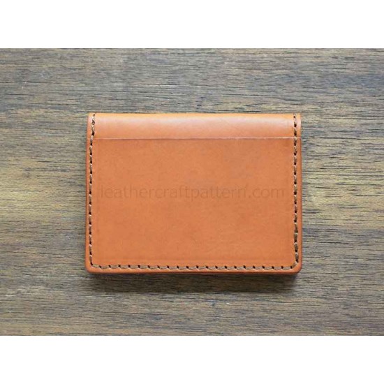 Business card case pattern SLG-58 PDF instant download leathercraft patterns leather patterns leather template