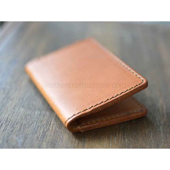 Business card case pattern SLG-58 PDF instant download leathercraft patterns leather patterns leather template