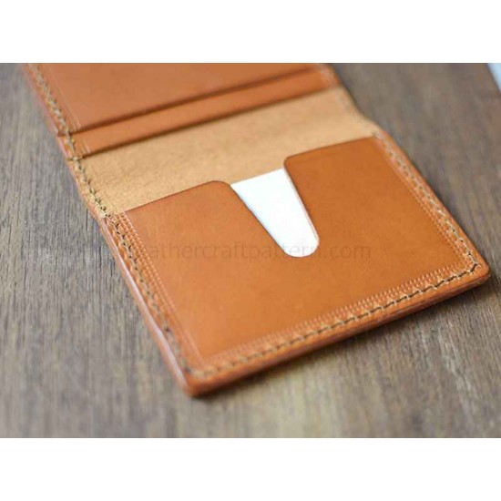 Business card case pattern SLG-58 PDF instant download leathercraft patterns leather patterns leather template