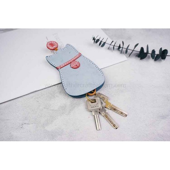 Leather key sleeve pattern PDF instant download SLG-66 Leather key sleeve pattern PDF instant download SLG-66