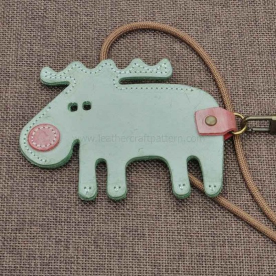 Leather key holder pattern PDF instant download SLG-69 Leather key holder pattern PDF instant download SLG-69