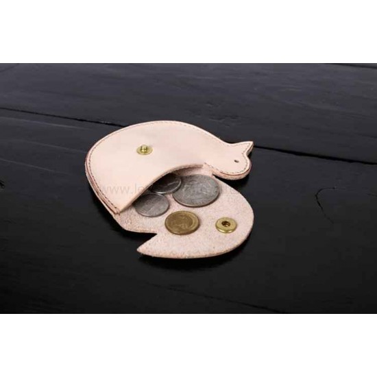 Leather coin purse pattern PDF instant download SLG-76