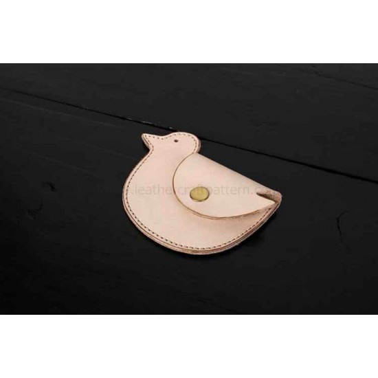 Leather coin purse pattern PDF instant download SLG-76