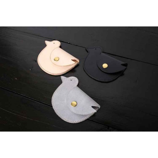 Leather coin purse pattern PDF instant download SLG-76