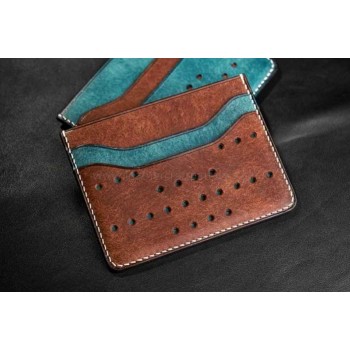 Leather Card sleeve pattern PDF instant download SLG-79