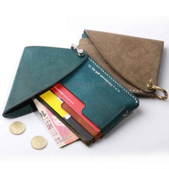 Leather Card case pattern PDF instant download SLG-82