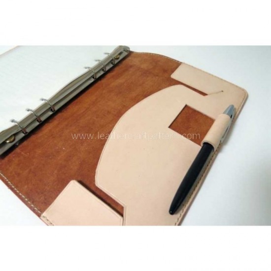 With instruction - Leather diary pattern pdf instant download SLG-85 With instruction - Leather diary pattern pdf instant download SLG-85