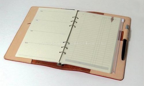 Make leather diary sleeve tutorial