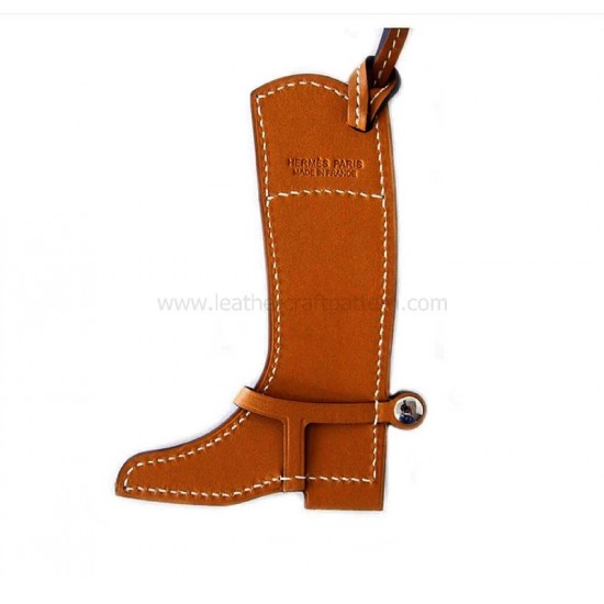 4 in 1 - Hermes Paddock Selle Bombe Boot Horseshoe pattern SLG-92, PDF instant download Petit H charm