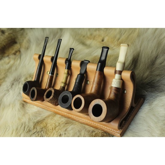 Leather pipe shelf pattern PDF instant download SLG-93