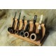 Leather pipe shelf pattern PDF instant download SLG-93