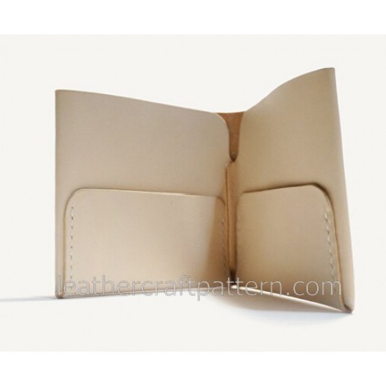 bag sewing patterns short wallet patterns card holder pattern PDF SWP-06 leather craft leather working pattern