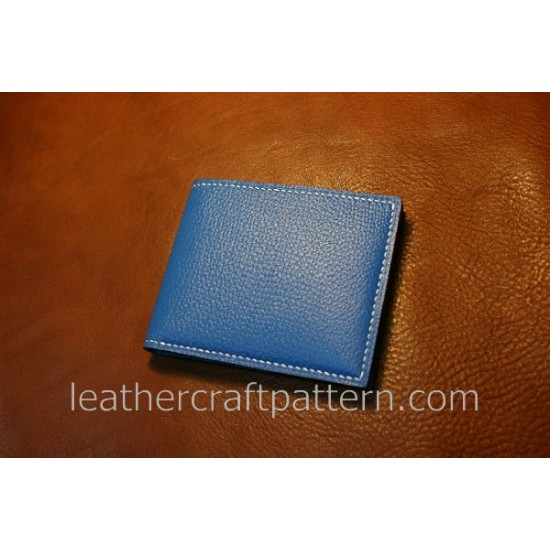 Bag sewing patterns short wallet patterns PDF SWP-11 leather craft leather working leather working patterns bag sewing