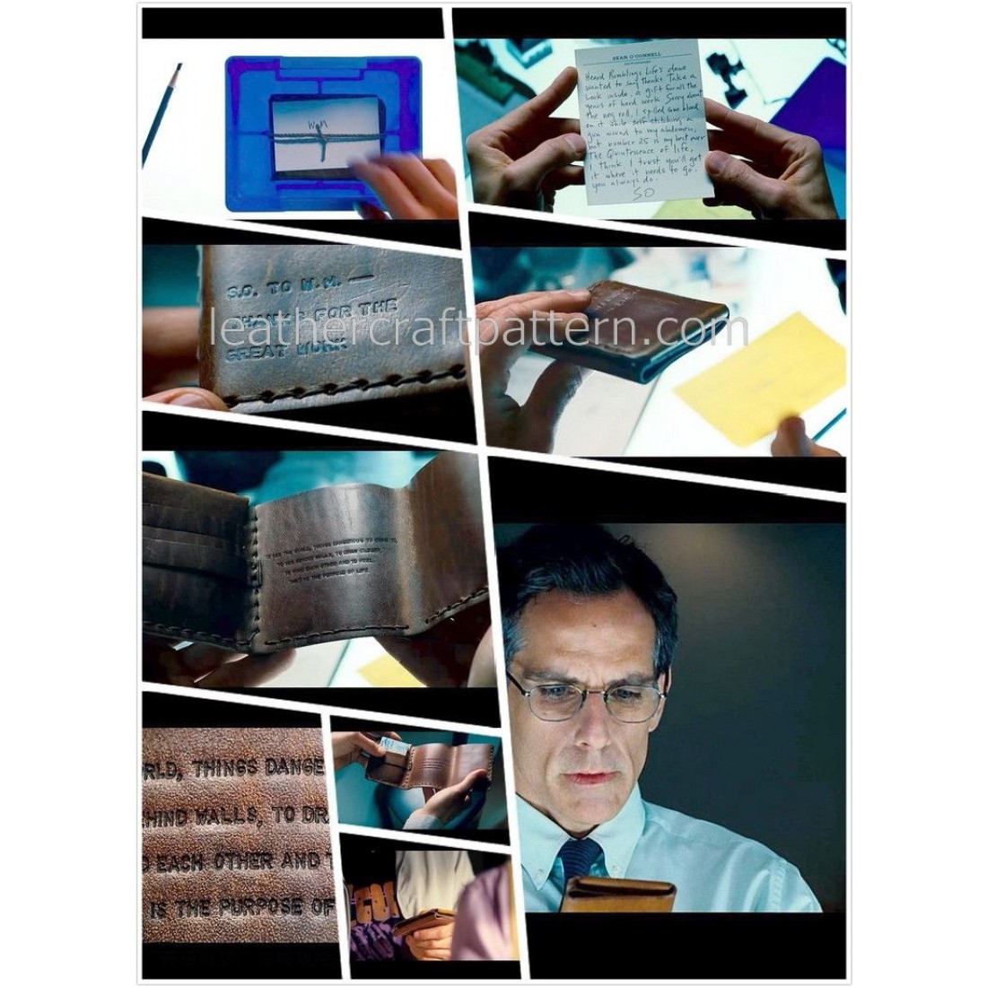 The Secret Life of Walter Mitty same style, short wallet, wallet