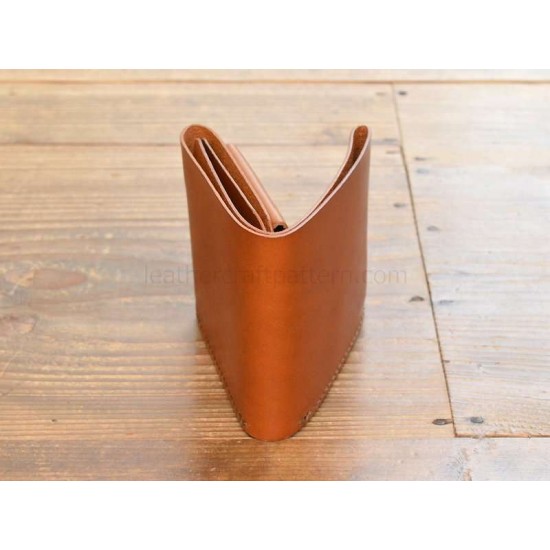 With instruction leather short wallet pattern PDF instant download SWP-13 With instruction leather short wallet pattern PDF instant download SWP-13