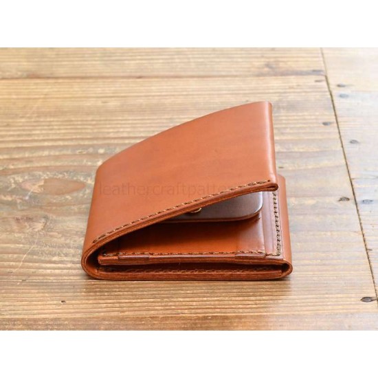 With instruction leather short wallet pattern PDF instant download SWP-13 With instruction leather short wallet pattern PDF instant download SWP-13