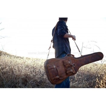 With instruction - Guitar Case Pattern PDF instant download SWP-30 leather craft patterns leather art leather supply