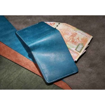 With instruction Leather short wallet leather billfold pattern pdf download SWP-31
