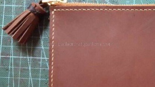 How to make a leather tassel