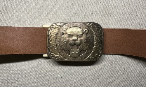 How to make a waist belt buckle 6