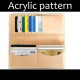 With instruction - Laser cut Acrylic template long wallet template, A-11