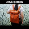 With instruction - Laser cut Acrylic template, backpack pattern, A-110