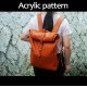 With instruction - Laser cut Acrylic template, backpack pattern, A-110