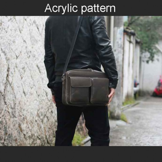 Laser cut Acrylic template, PMMA pattern, messenger bag template, A-117