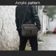 Laser cut Acrylic template, PMMA pattern, messenger bag template, A-117