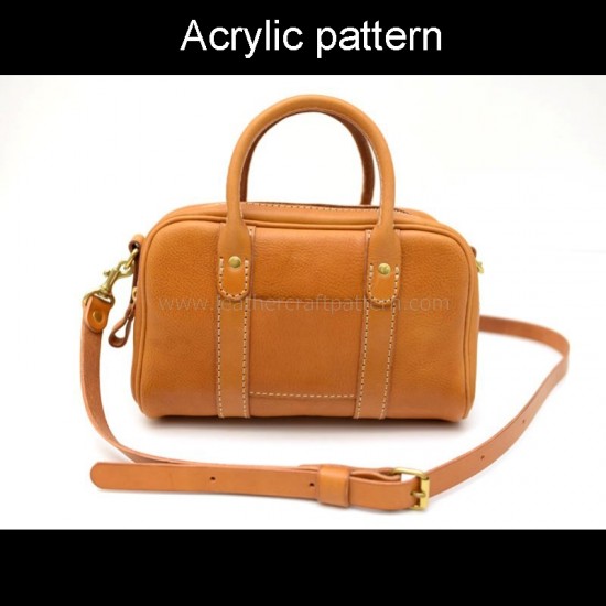 With instruction - Laser cut Acrylic template, Boston Boston bag template, A-122 With instruction - Laser cut Acrylic template, Boston Boston bag template, A-122